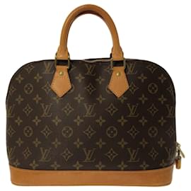 Louis Vuitton-Louis Vuitton monogramme brun Alma PM-Marron