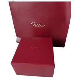 Cartier Love Juc Bracelet bangle lined box and paper bag Red