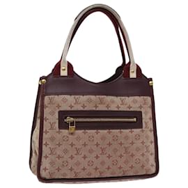 Louis Vuitton-LOUIS VUITTON Monogramm Mini Suck Catlin Handtasche Kirsche M92326 LV Auth 75843-Rot