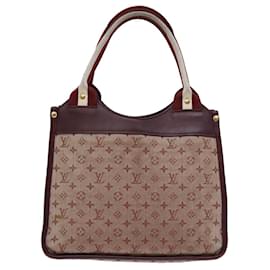 Louis Vuitton-LOUIS VUITTON Monogramm Mini Suck Catlin Handtasche Kirsche M92326 LV Auth 75843-Rot