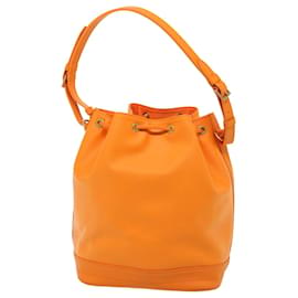 Louis Vuitton-LOUIS VUITTON Epi Noe Shoulder Bag Orange Mandarin M5900H LV Auth 77300-Other,Orange