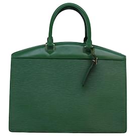 Louis Vuitton-LOUIS VUITTON Epi Riviera Hand Bag Green M48184 LV Auth yk12794-Green