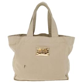 Louis Vuitton-LOUIS VUITTON Thats Love PM Handtasche Canvas Beige M95468 LV Auth 77275-Beige