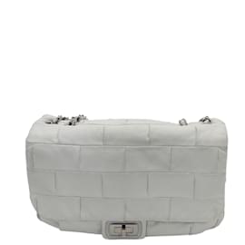 Chanel-Chanel Igloo Flap Lambskin Jumbo Bag-White