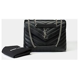 Yves Saint Laurent-YVES SAINT LAURENT Bag in Black Leather - 101984-Black