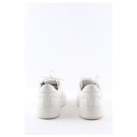 Golden Goose-Pure Star leather sneakers-White