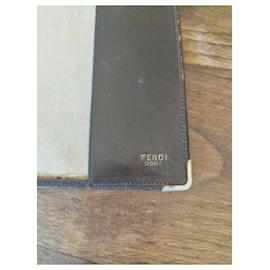 Autre Marque-Agenda holder-Dark brown