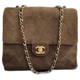 Chanel-Handbags-Brown