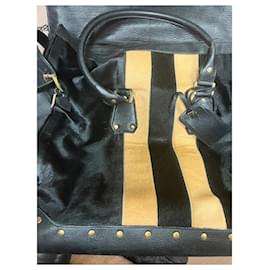 Gucci-Gucci Boston bag in grain calf leather Haraco x Tom Ford Black rare and vintage travel-Black