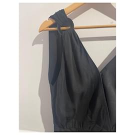 Saint Laurent-SAINT LAURENT  Dresses T.fr 38 Viscose-Black