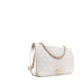 Chanel-CHANEL  Handbags T.  leather-White