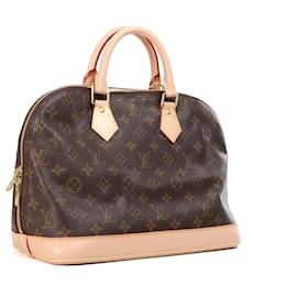 Louis Vuitton-LOUIS VUITTON  Handbags T.  leather-Brown