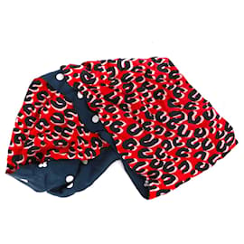 Louis Vuitton-LOUIS VUITTON  Scarves T.  cotton-Red