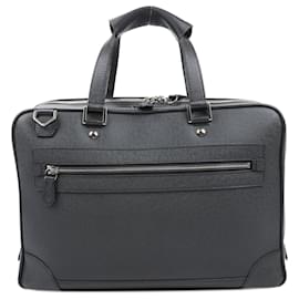 Louis Vuitton-Louis Vuitton Taiga Alexander Briefcase Slate in Black M31162-Black