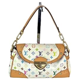 Louis Vuitton-Louis Vuitton Beverly MM Monogram Sac à bandoulière multicolore-Blanc