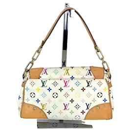 Louis Vuitton-Louis Vuitton Beverly MM Monogram Sac à bandoulière multicolore-Blanc