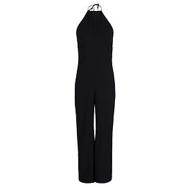 Tuta Ba&Sh Halter in viscosa nera Nero