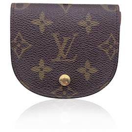 Louis Vuitton-Vintage Monogram Gousset Change Coin Purse M61970-Brown