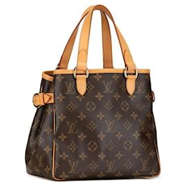 Louis Vuitton-Louis Vuitton Batignolles Hand Tote Bag Canvas Tote Bag M51156 in good condition-Brown