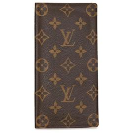 Louis Vuitton-Louis Vuitton Monogram Long Wallet M61823 Brown PVC Leather in Very Good Condition-Brown