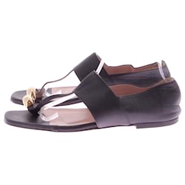 Autre Marque-GIA BORGHINI  Sandals T.eu 39 leather-Black