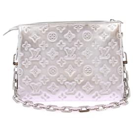 Louis Vuitton-LOUIS VUITTON  Handbags T.  leather-Silvery