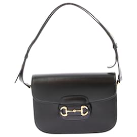 Gucci-GUCCI  Handbags T.  leather-Black