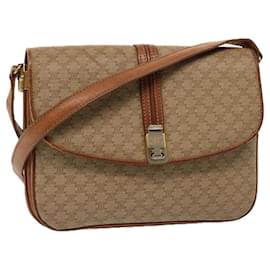 Céline-CELINE Sac Bandoulière Toile Macadam Beige Auth 76996-Beige