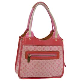 Louis Vuitton-LOUIS VUITTON Monogram Mini Sac Catrain Sac à main fraise M92930 Auth LV 76925-Autre