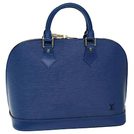 Louis Vuitton-LOUIS VUITTON Epi Alma Hand Bag Toledo Blue M52145 LV Auth 76868-Other
