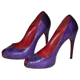 Cesare Paciotti checkmarks Dark purple