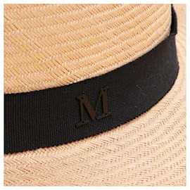 Maison Michel-MAISON MICHEL  Hats T.International S Leather-Beige