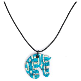 Hermès-HERMES  Necklaces T.  metal-Blue