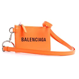 Balenciaga-BALENCIAGA  Wallets T.  leather-Orange