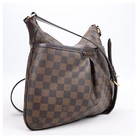 Louis Vuitton-LOUIS VUITTON Damier Ebene Bloomsbury PM Sac à bandoulière N42251-Marron