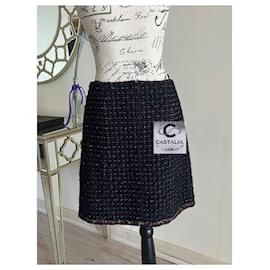 Chanel-Skirts-Navy blue