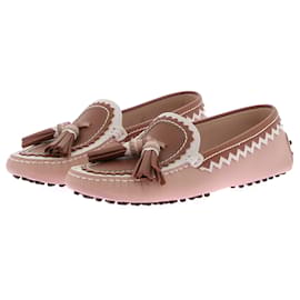 TOD'S Stiefeletten T.EU 37.5 Leder Kamel