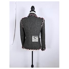 Chanel-Nouvelle veste en tweed Paris / Édimbourg-Gris
