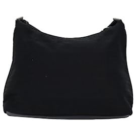 Prada-PRADA Shoulder Bag Nylon Black Auth yb570-Black