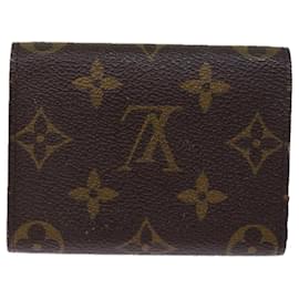 Louis Vuitton-LOUIS VUITTON Monogram Amberop Cartes de Visit Card Case M62920 LV Auth 77239-Monogram