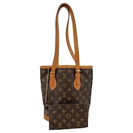 Louis Vuitton-Petit 23 PM Canvas Bucket Bag pouch Monogram-Multiple colors