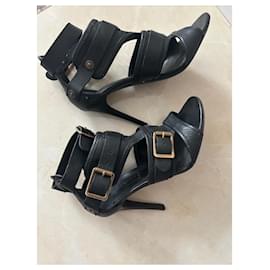 Burberry-Sandals-Black