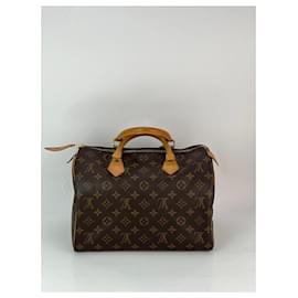 Louis Vuitton-Louis Vuitton Speedy 30 MONOGRAM HAND BAG-Marron