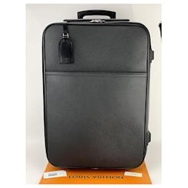 Louis Vuitton-Louis Vuitton Pegase 60 Ardoise Taiga  Rolling suitcase carry on Luggage pre owned-Black