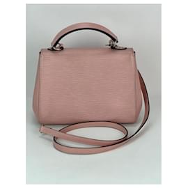 Louis Vuitton-Louis Vuitton Cluny BB Pink Epi Leather Top Handle Shoulder Bag-Pink