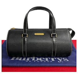 Burberry-Bolsa de mão de couro Burberry em ótimo estado-Outro