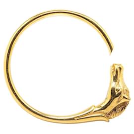 Hermès-Hermes Cheval Horse Bangle  Metal Bangle in Good condition-Golden