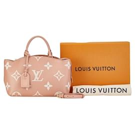Louis Vuitton-Louis Vuitton Petit Palais PM Leather Handbag M46353 in good condition-Pink
