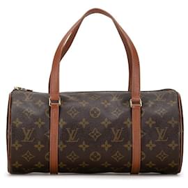 Louis Vuitton-Louis Vuitton Papillon 30 Sac à main en toile M51365 en bon état-Marron