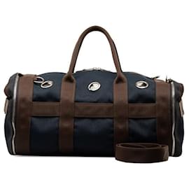 Hermès-Hermes Nylon Pet Carrier Bag  Canvas Other in Excellent condition-Blue